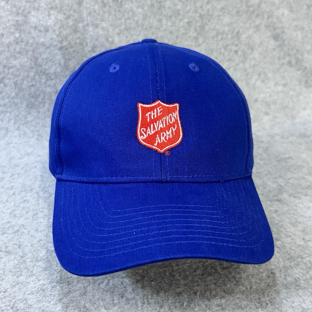 Salvation Army Shield Men Blue Hit Wear Baseball Cap Adjustable Cotton OSFA